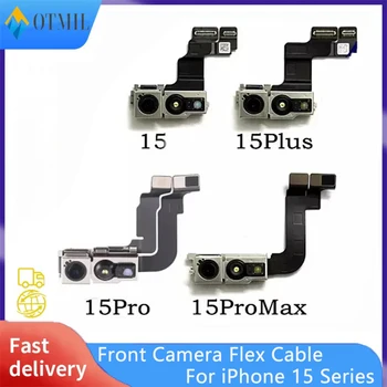 Modulo Fotocamera Frontale per iPhone 15, iPhone 15 Plus, 15P Pro MAX, Ricambio per Selfie, Parti di Riparazione per Telefoni Cellulari