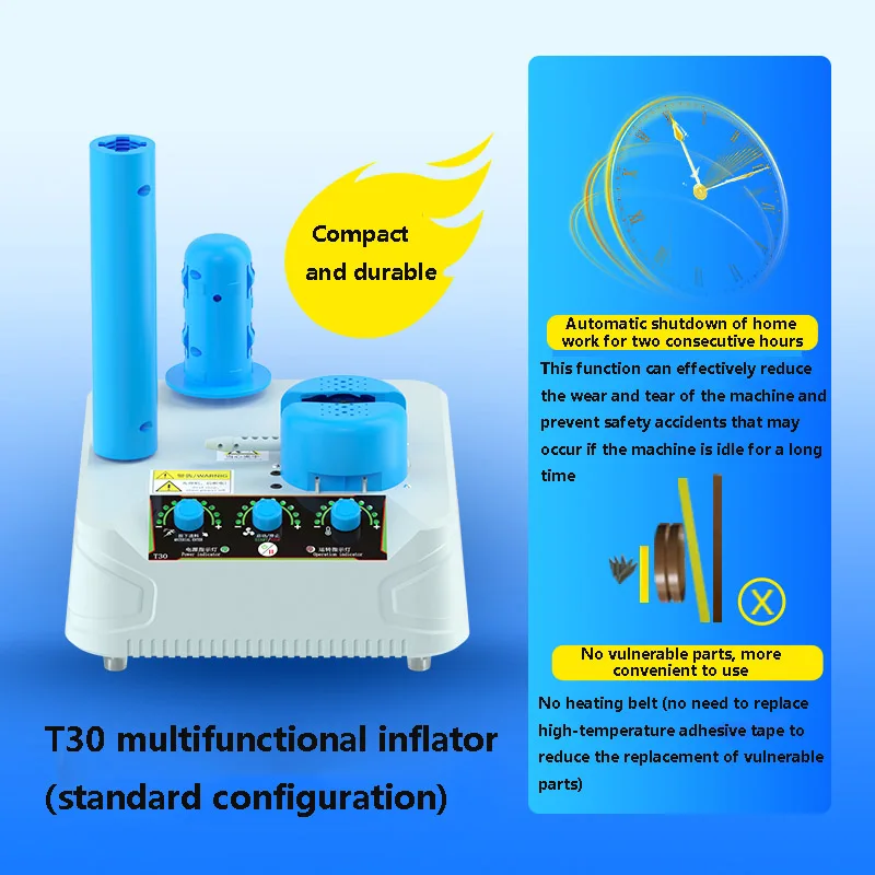 220V Mini Inflator Fully Automatic Express Filling Anti drip Bubble Film Packaging Machine Air Cushion Machine