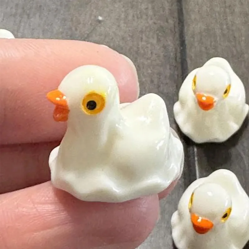 thumbnail image 2 of Halloween Mini Figures 100Pcs Fall Mini Resin Ducks - Halloween Pumpkin Duck Figurines For Autumn Party Decor & Craft Projects Halloween Miniature 2 of 11