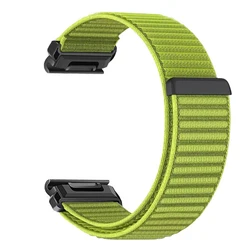 Durable Quick Fit Nylon Strap in Various Sizes - Quick Fit 22mm (Green)