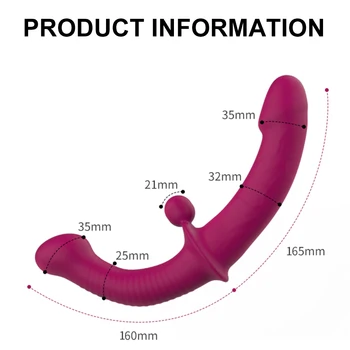 Erotic Sextoys Strapless Strapon Big Dildo Vibrator Lesbian Strap-on Penis Pegging Double Ended Dildo Adults Sex Toys for Women 2