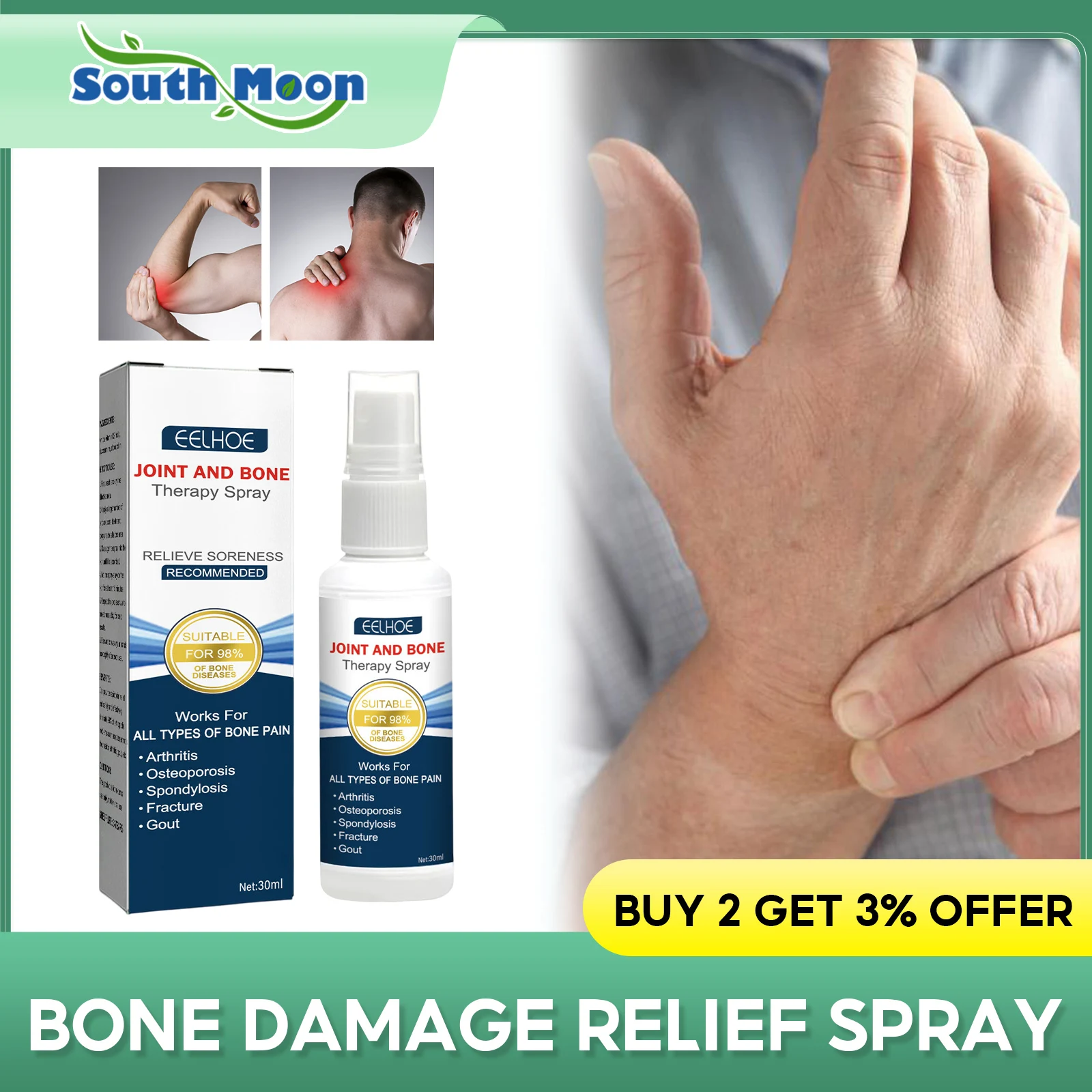 Rheumatoid Arthritis Spray Knee Arthralgia Treatment Muscle Shoulder