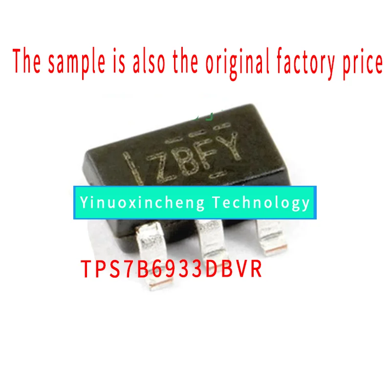 New original TPS7B6933DBVR ZBFY package SOT23-5 low-dropout linear regulator IC 5pcs lot tps7b6933dbvr tps7b6933 sot23 5 100% original brand new