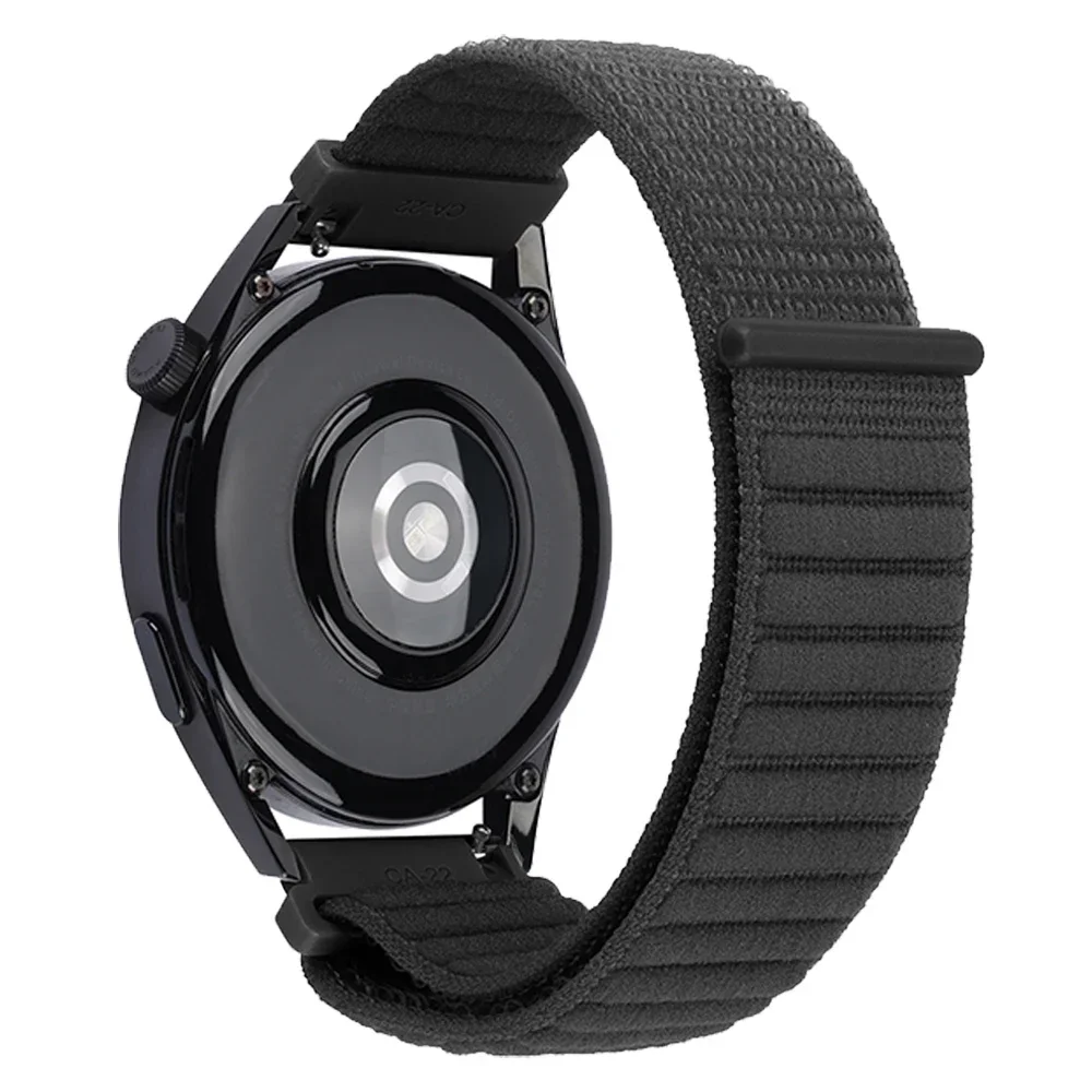 Breathable Nylon Loop Strap with Velcro Closure - 20mm/22mm