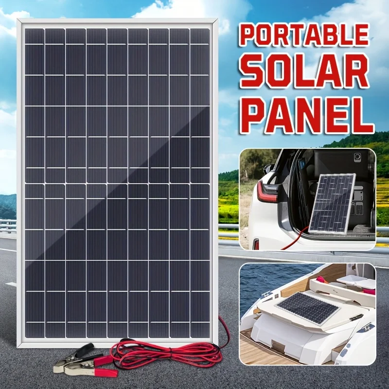 야외 태양 전지 패널 600W 12V 다결정 USB 전원 홈 조명 캠프에 대 한 휴대용 충전식 태양 전지 태양 광 발전기