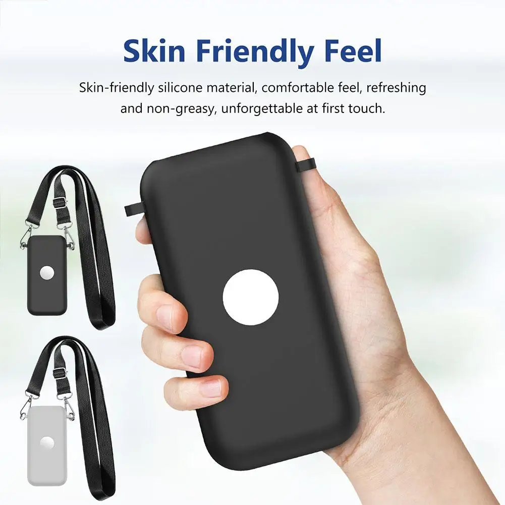 

For Apple Vision Pro Battery Protection Case Anti Scratch Full Package Protective Case Crossbody Bag For Apple MR Power Ban S7Y5