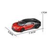 1/64 Bugatti Chiron Super Sport Toy Car 1:64 JKM Diecast Vehicle Miniature Model Free Wheels Zinc Alloy Metal Collection Gift 6