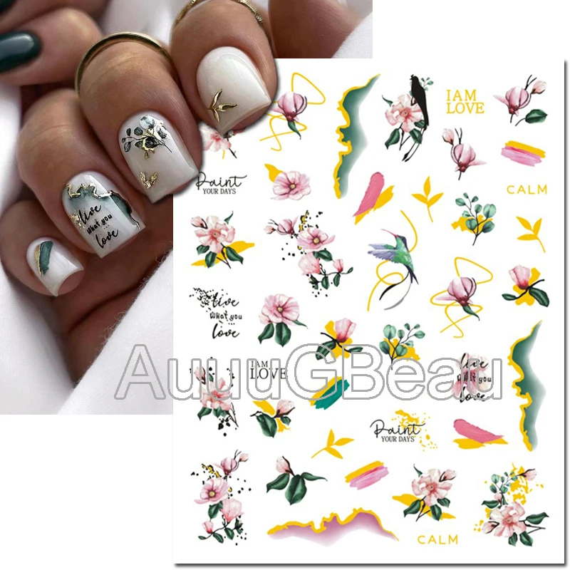 Scarecrow Design 5D Nail Stickers Tattoo Nail Art Manicure Decals Sliders  Press On Nails - AliExpress