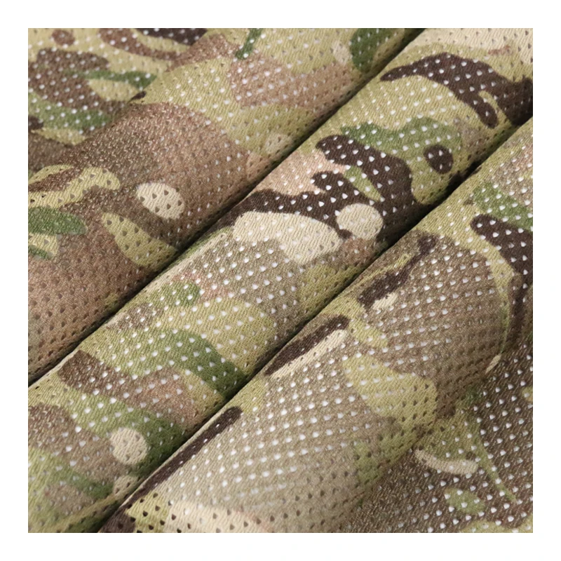 Tactical Fabric Mesh fabric 120gsm MC/ MCBK/MCTP/MCAP camouflage for printed