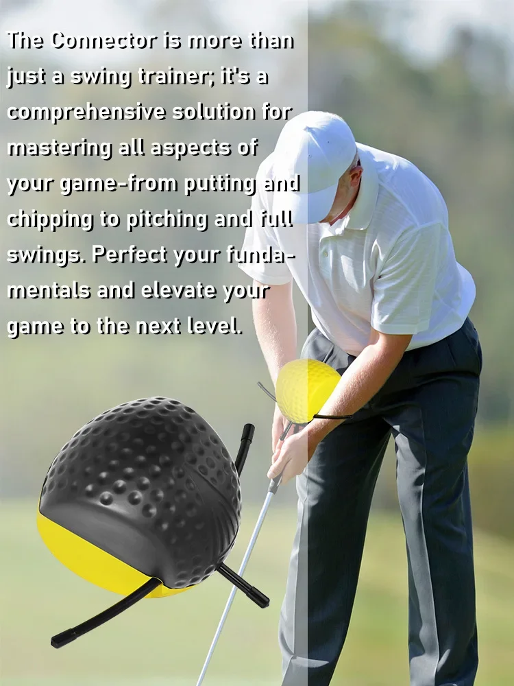 Description Picture 3 of itemPGM Golf Swing Trainer Connects Ball To Correct Arm Movements and Improve Skills TA023