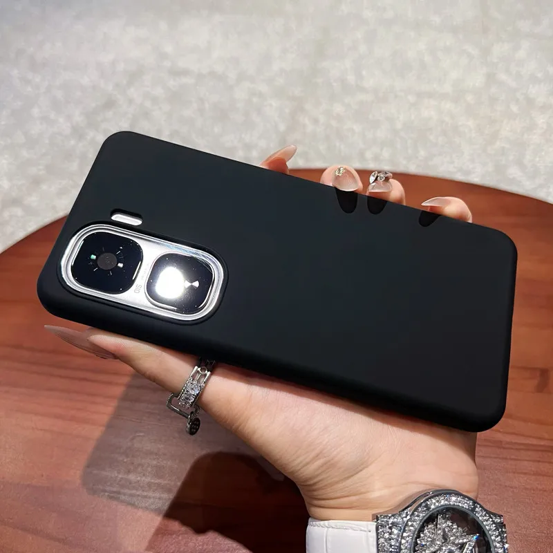 Soft Liquid Silicone Shockproof Colorful Luxury Back Case Cover