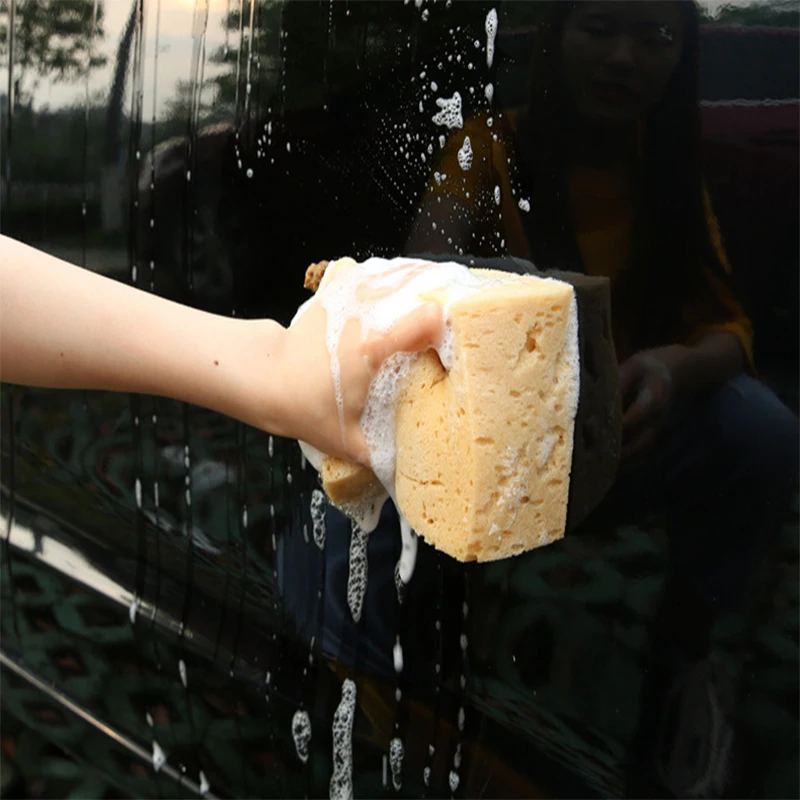 Car Wash Sponge Block Car Motorcycle Cleaning Tools Large Size Multi Foam Coral Hole Sponge Brush Cleaning Maintenance 17*10*9cm car cleaning sponge,car cleaning tool