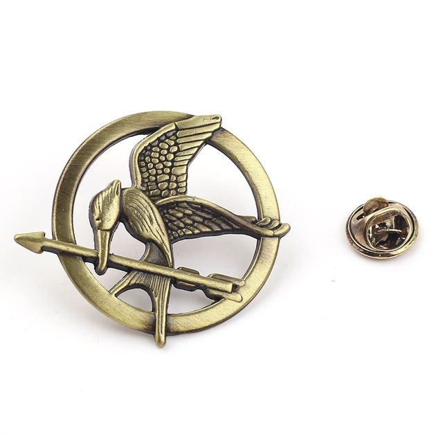 Mockingjay Pin Coloring Page