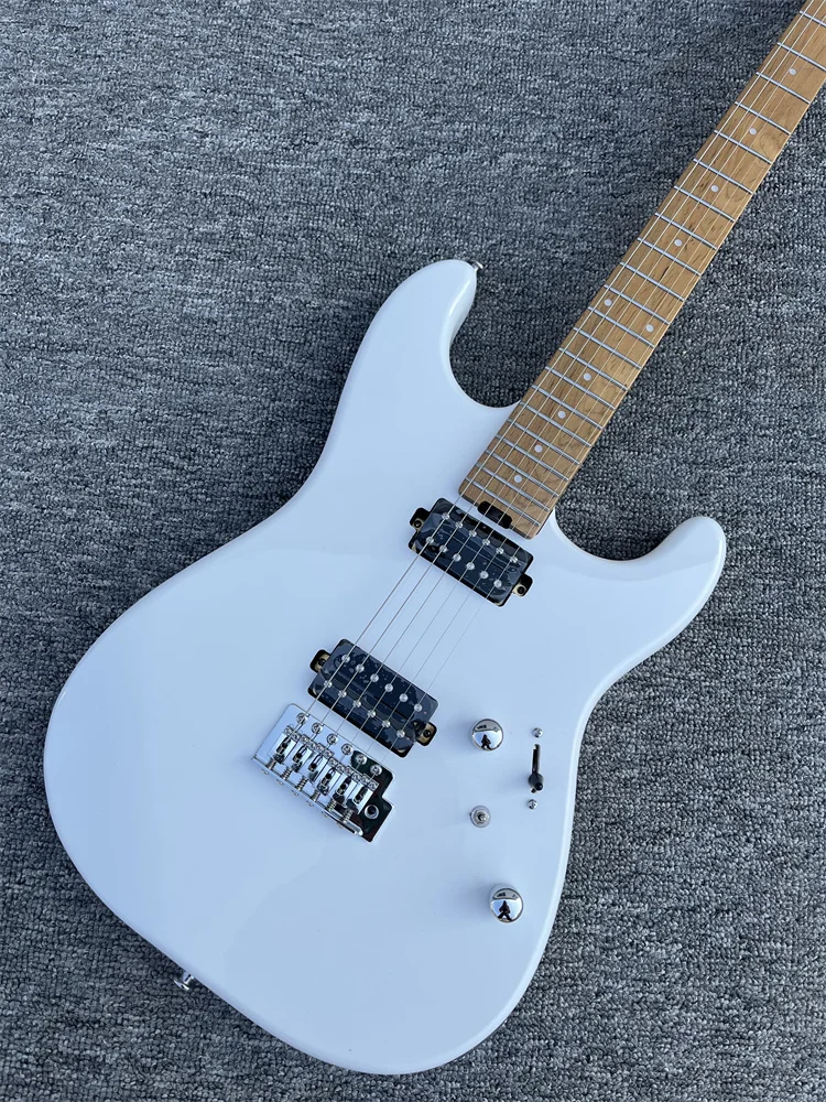 CenstarSTElectricGuitarMahoganyBodyMapleNeckMapleFingerboardWhiteGlossFinishCanbe