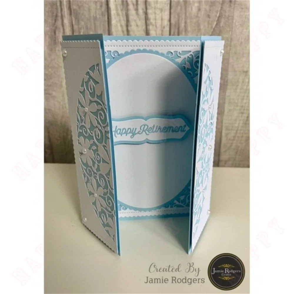 데클 가장자리 및 스티치 타원형 다이, 금속 절단 다이, DIY 스크랩북 종이 카드 장식 공예 엠보싱 템플릿, 신제품