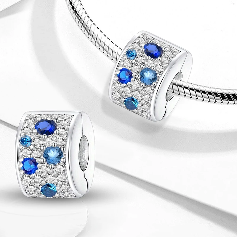 925 Sterling Silver Snow Mountain Scenery Starry Sky Charms Beads Fit Original  Bracelet Bangle High Quality DIY Jewelry