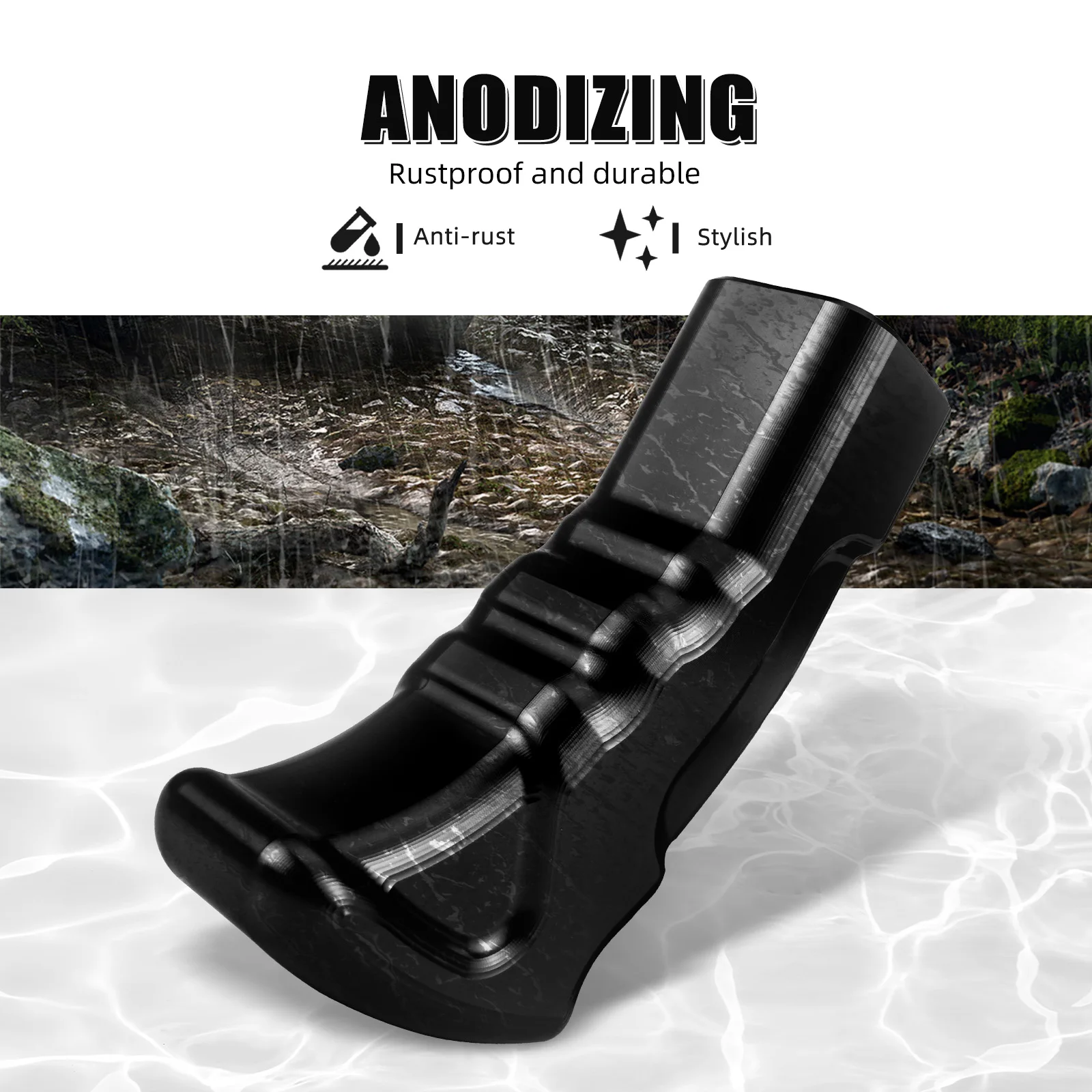 NICECNC Schaltknauf für Honda Talon ATV Schalthebelgriff für Talon 1000R 4 SXS 2019-2024 UTV Zubehör Rutschfest – Detail 3