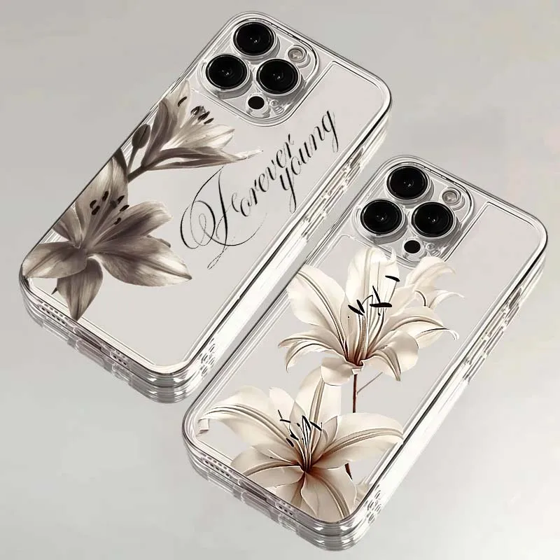 Lily Flower Floral Phone Case Cover