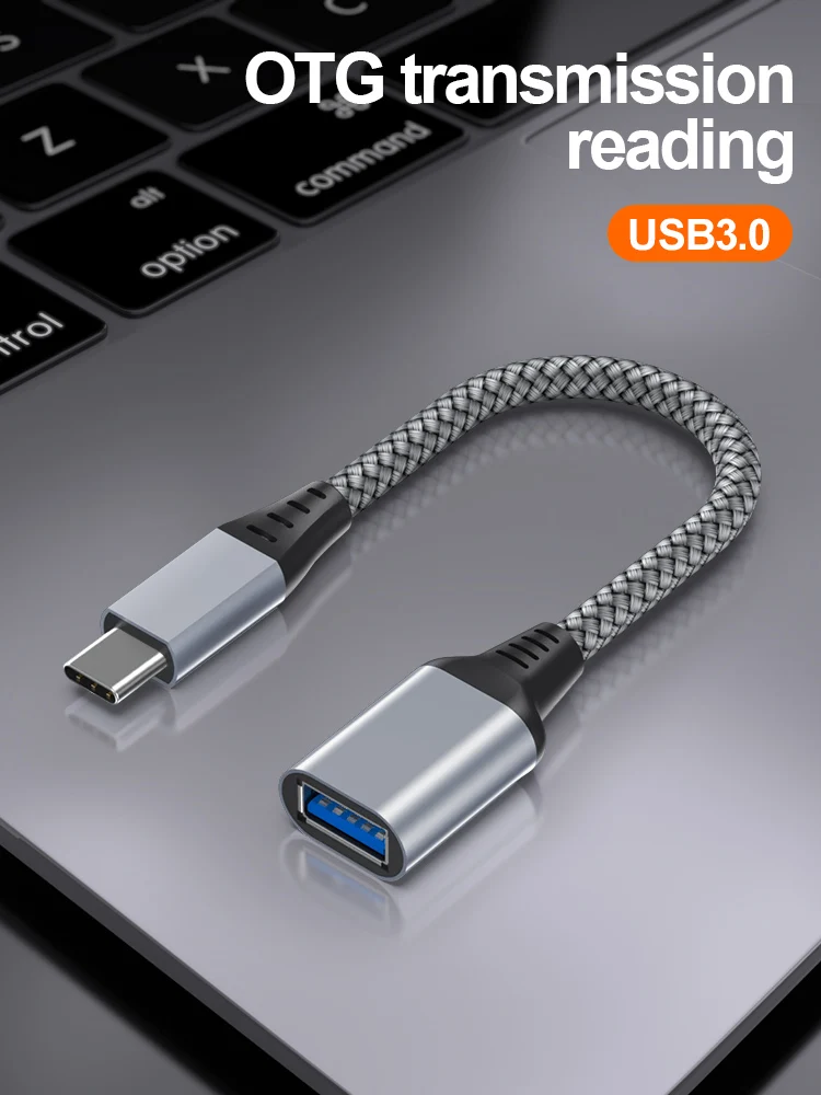USB C to USB adapter 3 0 USB C OTG adapter 10Gbps USB Type C to USB adapter USB C to USB A female OTG cable for MacBook Pro iPad
