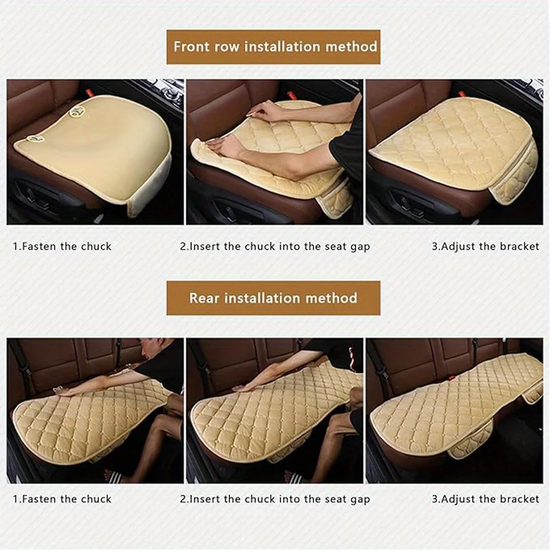 Plush Non-Slip Back Seat Protector 6