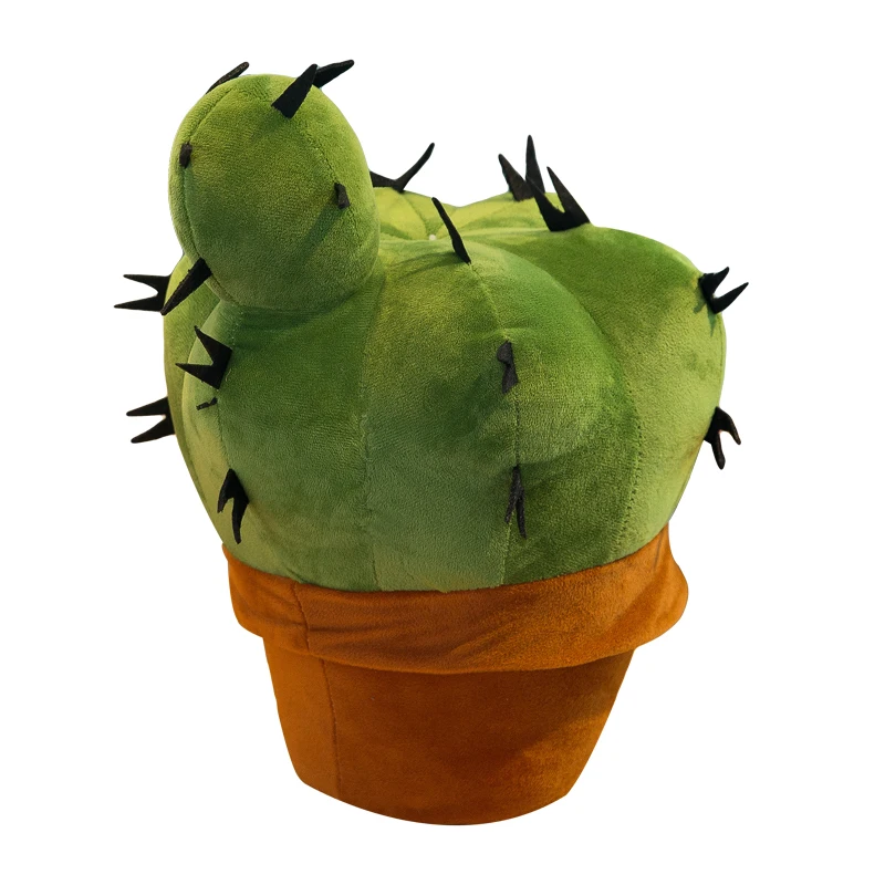 

Lifelike Cactus Succulent Plants Plush Stuffed Toys Potted Flower Cactus Bookshelf Home Living Room Decor For Girl Gift