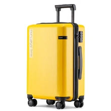 DUOLUPLO High-end 2021 New suitcase matte couple boarding case  universal wheel male and female student password trolley box 