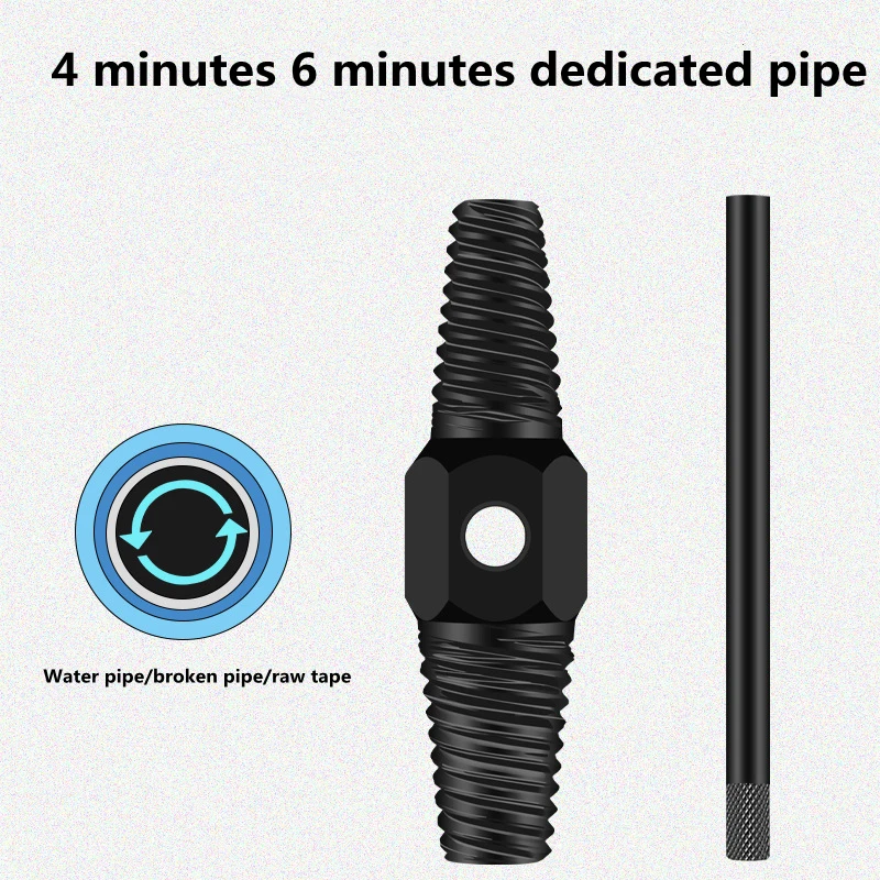 Extracteur de vis cassée robinet à Double tête 4 Points 6 Points tuyau  d'eau, Valve triangulaire d'extraction rentable filetage Anti-filetage -  AliExpress