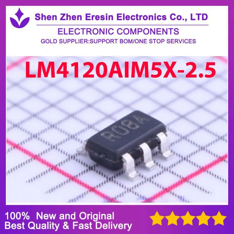 

Free shipping 5PCS/LOT LM4120AIM5X-2.5 SOT23-3 New and original