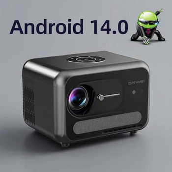 CAIWEI A6G Android 14 UHD 4K Projector 1080P Google Certified Smart