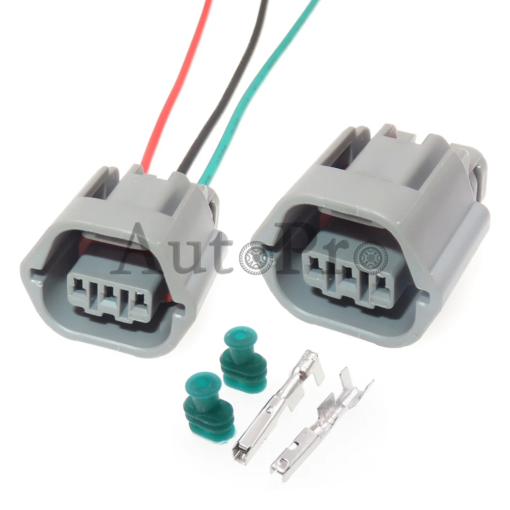 

1 Set 3 Hole MG641295-4 Auto Parts Waterproof Wiring Socket Starter 7283-8732-40 MG 641295-4 Car Camshaft Sensor Plug