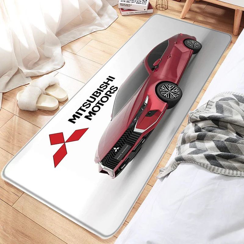 

Bedside Room Carpet M-Mitsubishi Floor Mat Interior Doormat Pet Rug Bathroom Mat Kitchen Hallway Foot Rug Birthday Home Decor