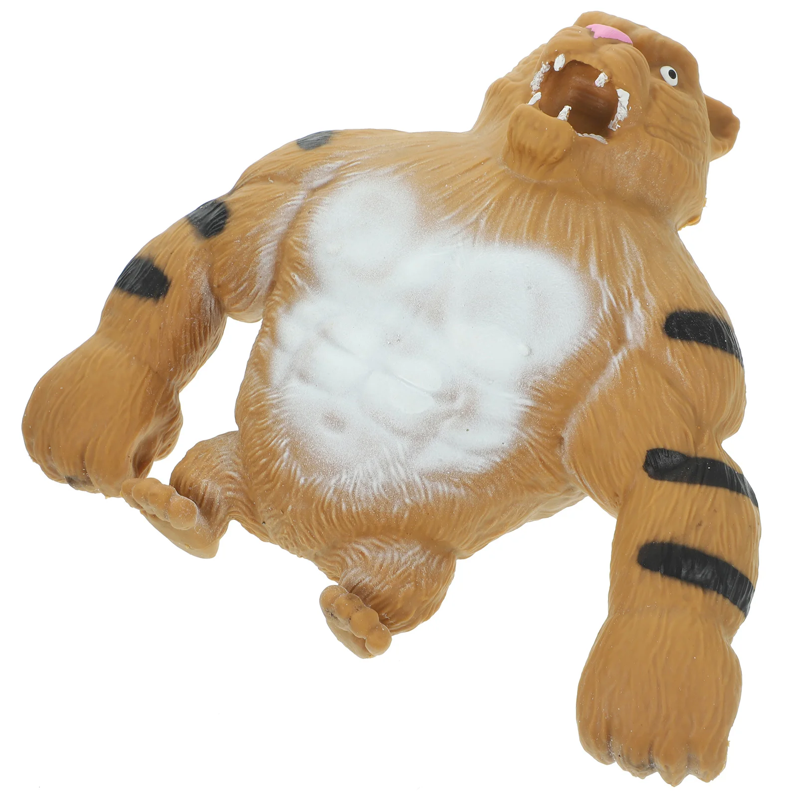 

Animal Stretchy Toy Funny Tiger Shaped Decompression Toy Squeeze Plaything Cartoon Tiger Transformation, Pinching and Joy