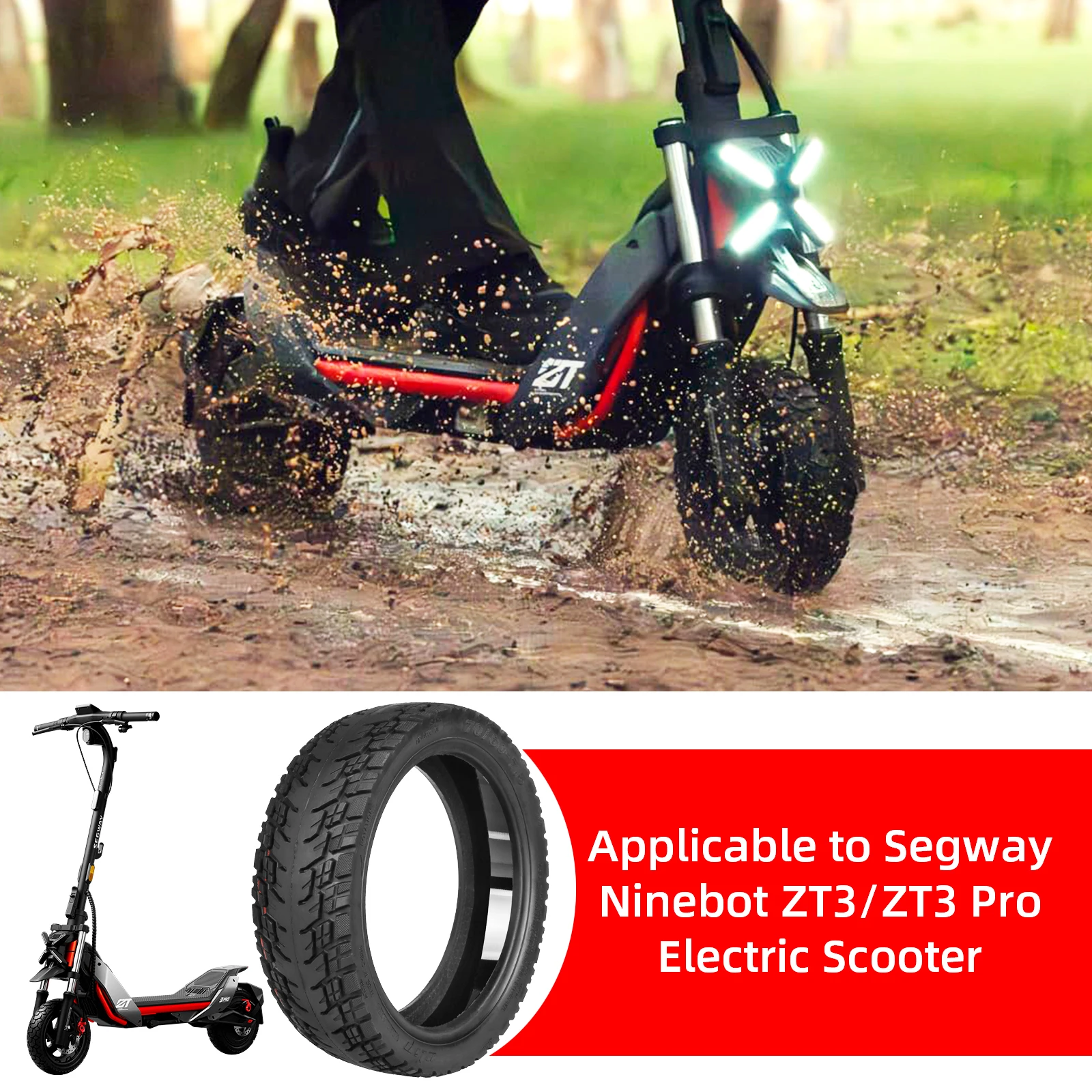 Pneu Auto-réparateur 70/60 7 5 Sans Chambre à Air Conçu Pour Segway