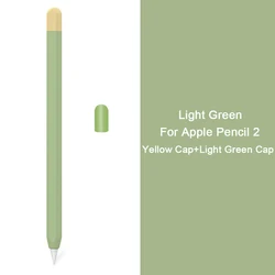 Ultra-Thin Soft Silicone Stylus Pen Protective Cover (Light Green 2nd)