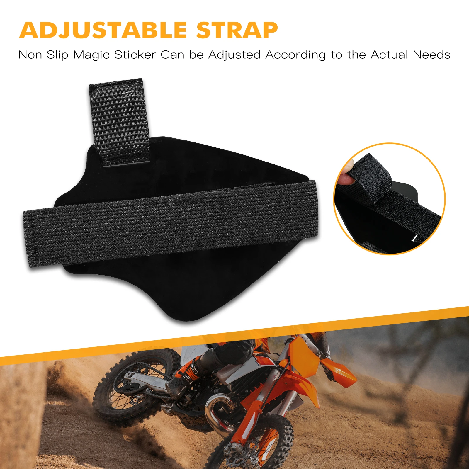Motorcycle Adjustable Gear Shifter Pad Boot Shoe Protector for KTM Husqvarna GASGAS BETA Yamaha Suzuki Kawasaki Honda