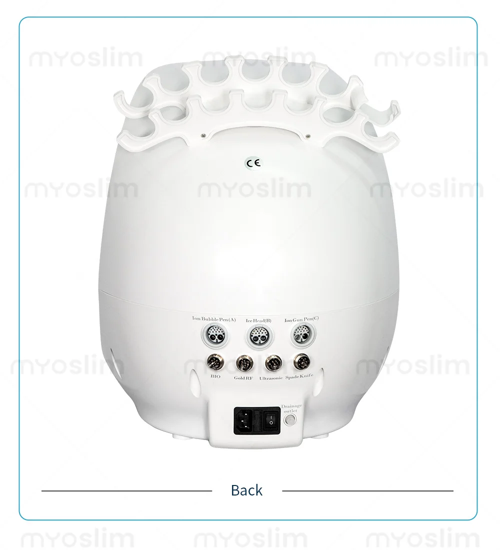 7-in-1 Sauerstoff-Peeling-Gesichtspflegegerät für Tiefenreinigung, Straffung und Aufhellung, Multifunktionsgerät – Detail 17