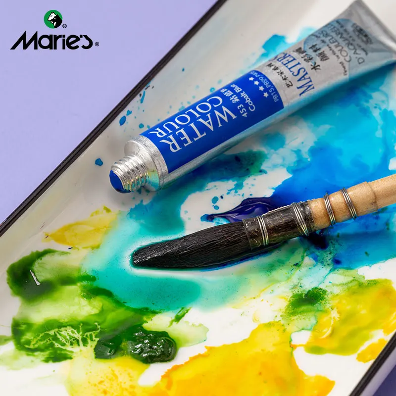 Marie’s Masters Water Color 9ml Tube For Concentrated Color, Pure Pigments, High Lightfastness Ratings Craft Paint for Artists 5