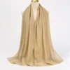 Foulard Hijab en mousseline de soie pour Femme, voile musulman ramadan ,hijab femme musulman,foulard musulmane pour femme, foulard mousseline en Jersey doux de haute qualité hijab islam voile femme musulman,70*180cm