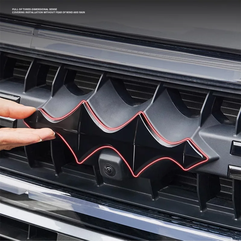 2024 2025년식 비야디 이퀘이션 레오파드 5/8 차량용 블랙 배지 자동차 로고 전후면 외부 액세서리