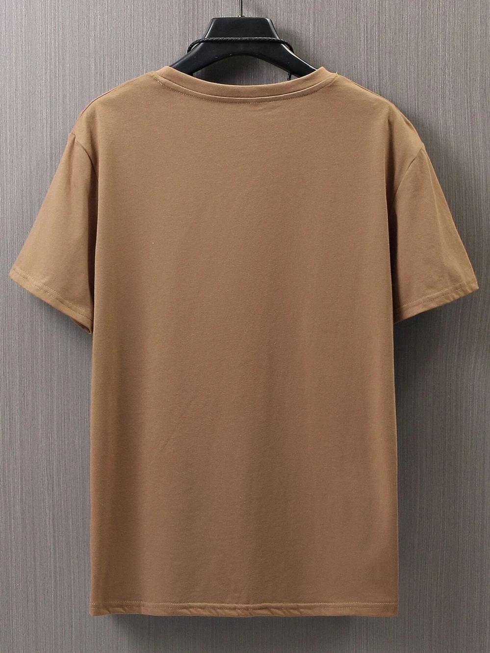 Minimalist Smile Face Graphic Men's Hip Hop Cotton Tee