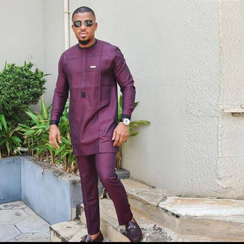 Olamide Long Sleeve Dashiki Outfit