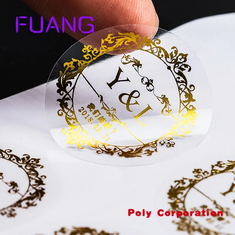 Рисунок 6 - Самоклеящиеся прозрачные наклейки