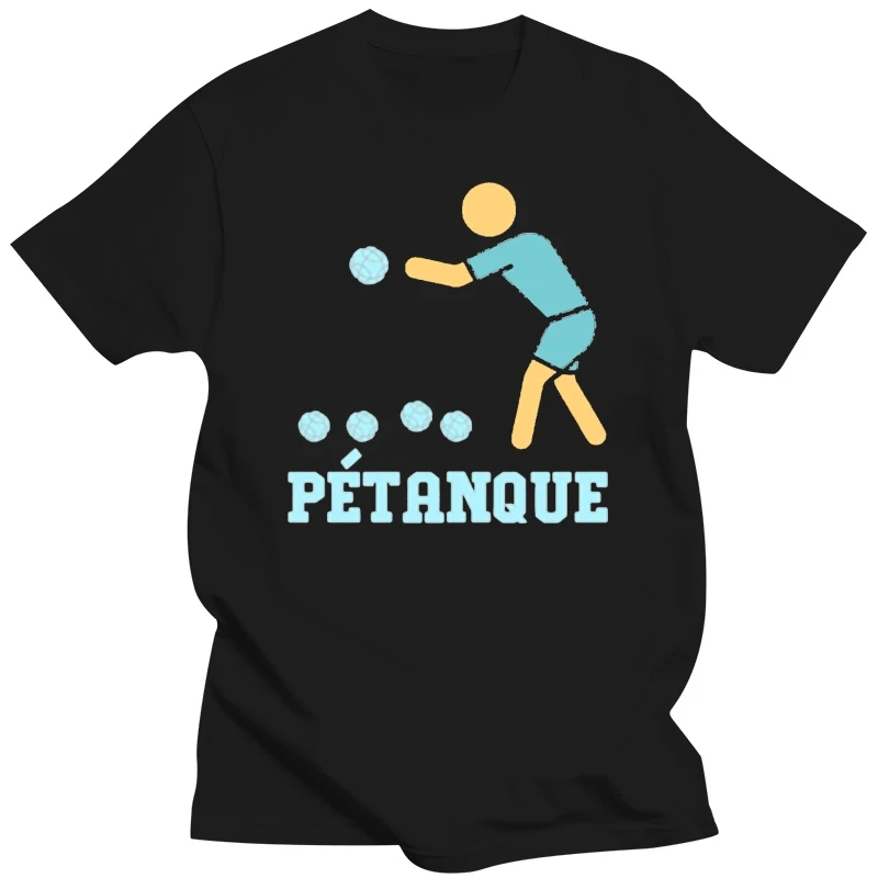 

Print Great Petanque Bocce Raffa Boule Bowl Ball Petanque T-Shirt Trend Clothes Men's Tshirt Branded Awesome