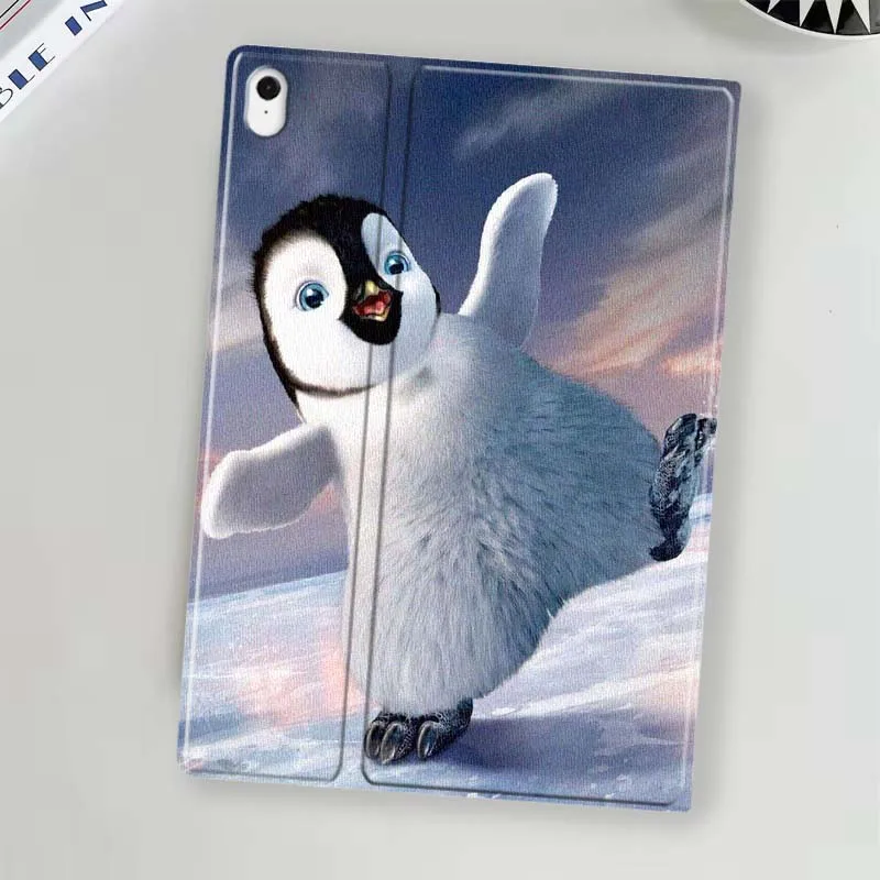 Antarctic Penguin Aurora Tablet Case