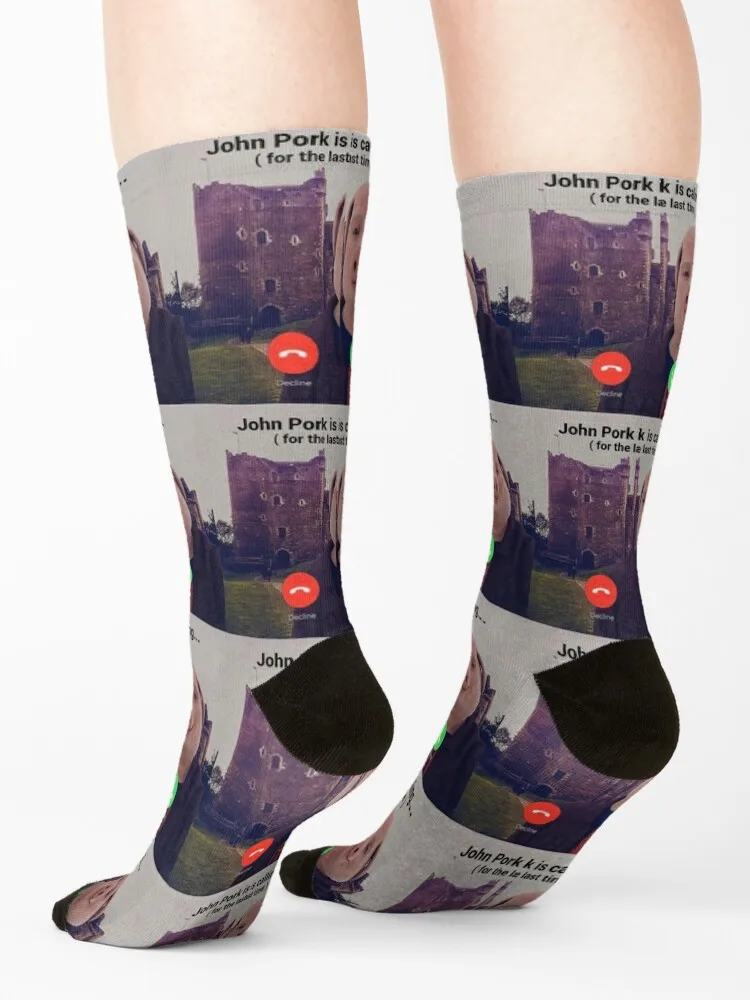 John Pork Socks gift for men Compression stockings socks designer brand Stockings man