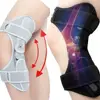 Knee Assistive Device Knee Booster Power Joint Support Knee Pads Non-Slip Knee Support Spring Stabilizer for Climbing 2