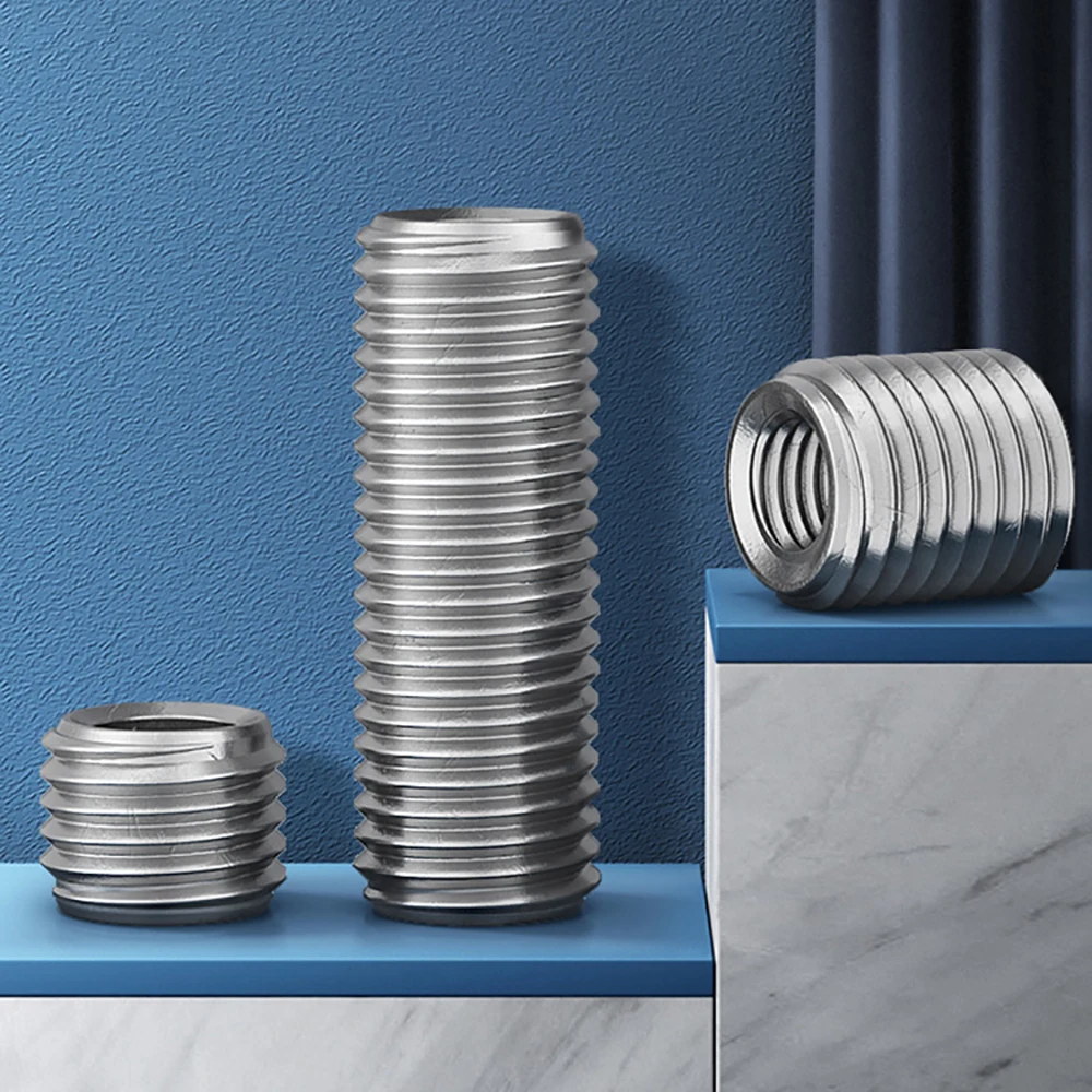 

Female Thread Dia 2 2.5 3mm Inside Outside Thread Adapter Screw Nuts Insert Sleeve Converter Nut Coupler 304 Stainless Steel A2