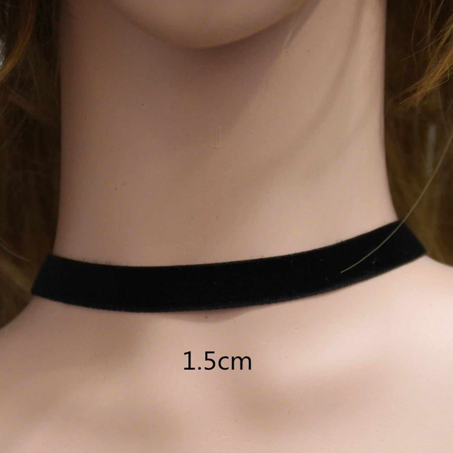 Collana Girocollo Gotica In Velluto Con Ciondolo Cuore – Regolabile, Per Halloween E Outfit Retrò