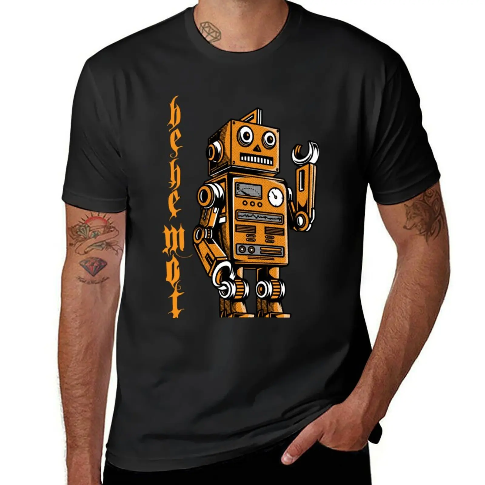 

band T-shirt kawaii clothes plus sizes summer top blacks oversized t shirt men