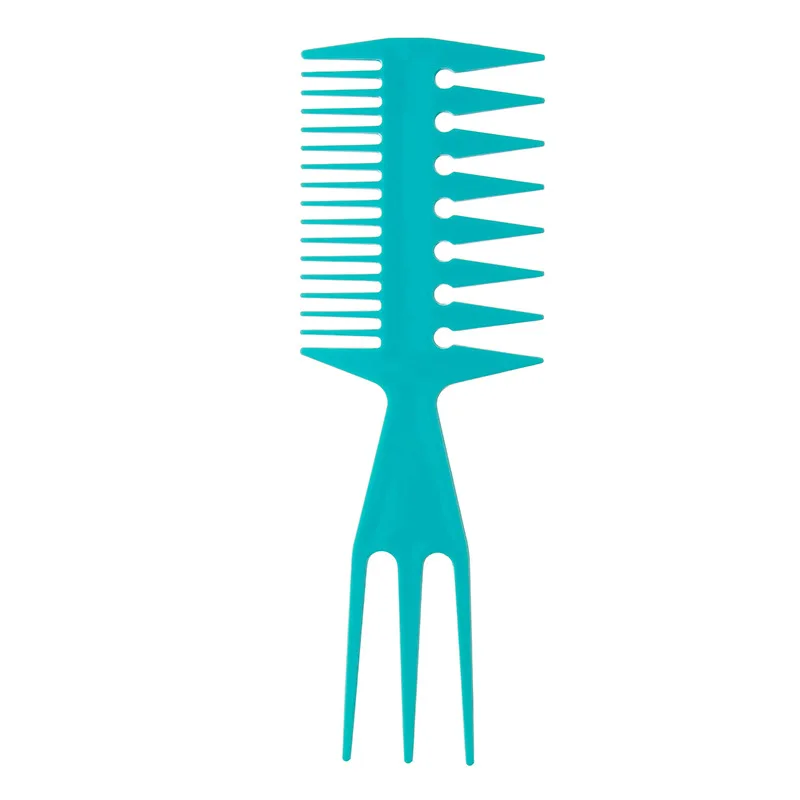 3-In-1 Big Teeth Double Side Tooth Hair Combs for Women Anti-static Comb for curly hair Hairdressing Styling for Men 4